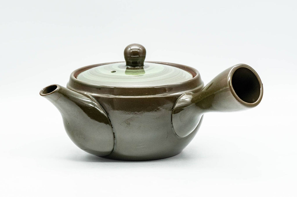 Japanese Kyusu - Green Hakeme Mesh Teapot - 250ml