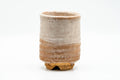 Japanese Teacup - Beige Glazed Classic Hagi-yaki Yunomi - 200ml
