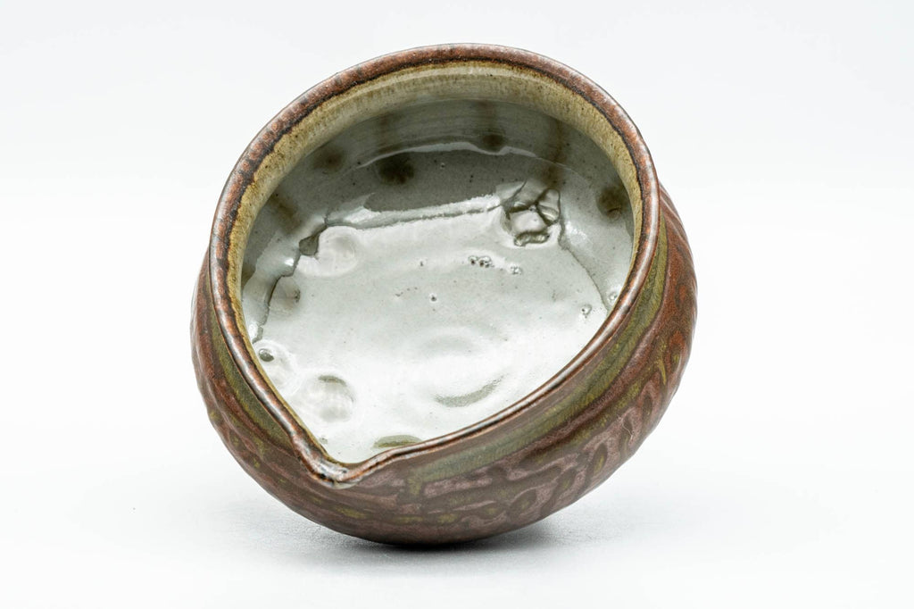 Japanese Katakuchi - Celadon Crazed Drip-Glazed Yuzamashi Water Cooler -  - 150ml