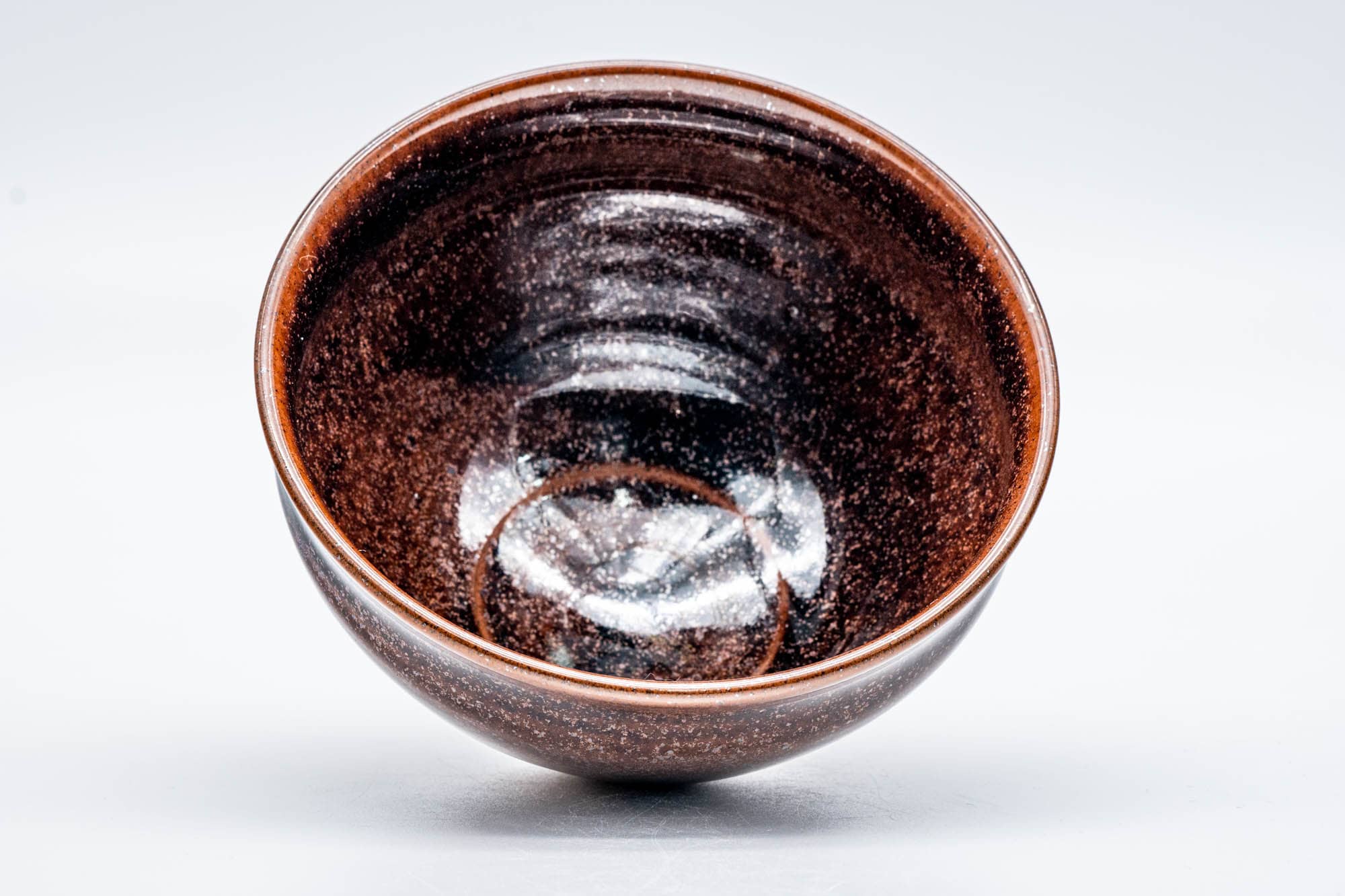 Japanese Matcha Bowl - Rust-Red Tenmoku Chawan - 250ml