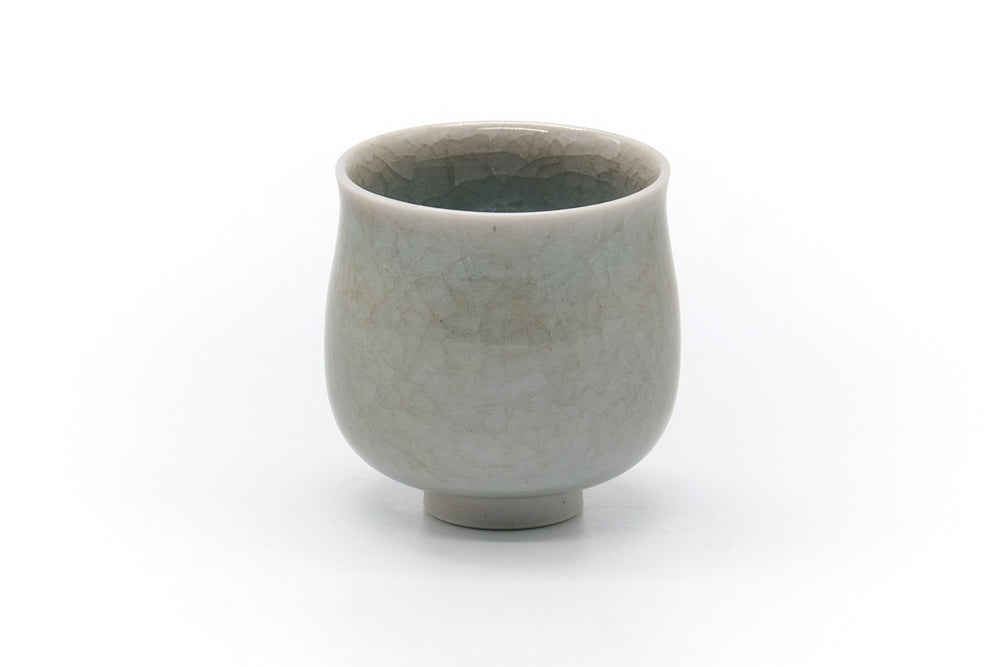 Japanese Teacup - Grey Celadon Yunomi - 55ml