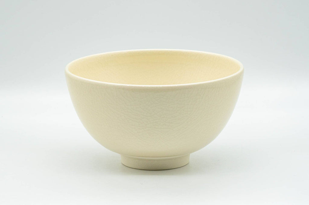 Japanese Matcha Bowl - Classic Beige Kyo-yaki Chawan - 300ml