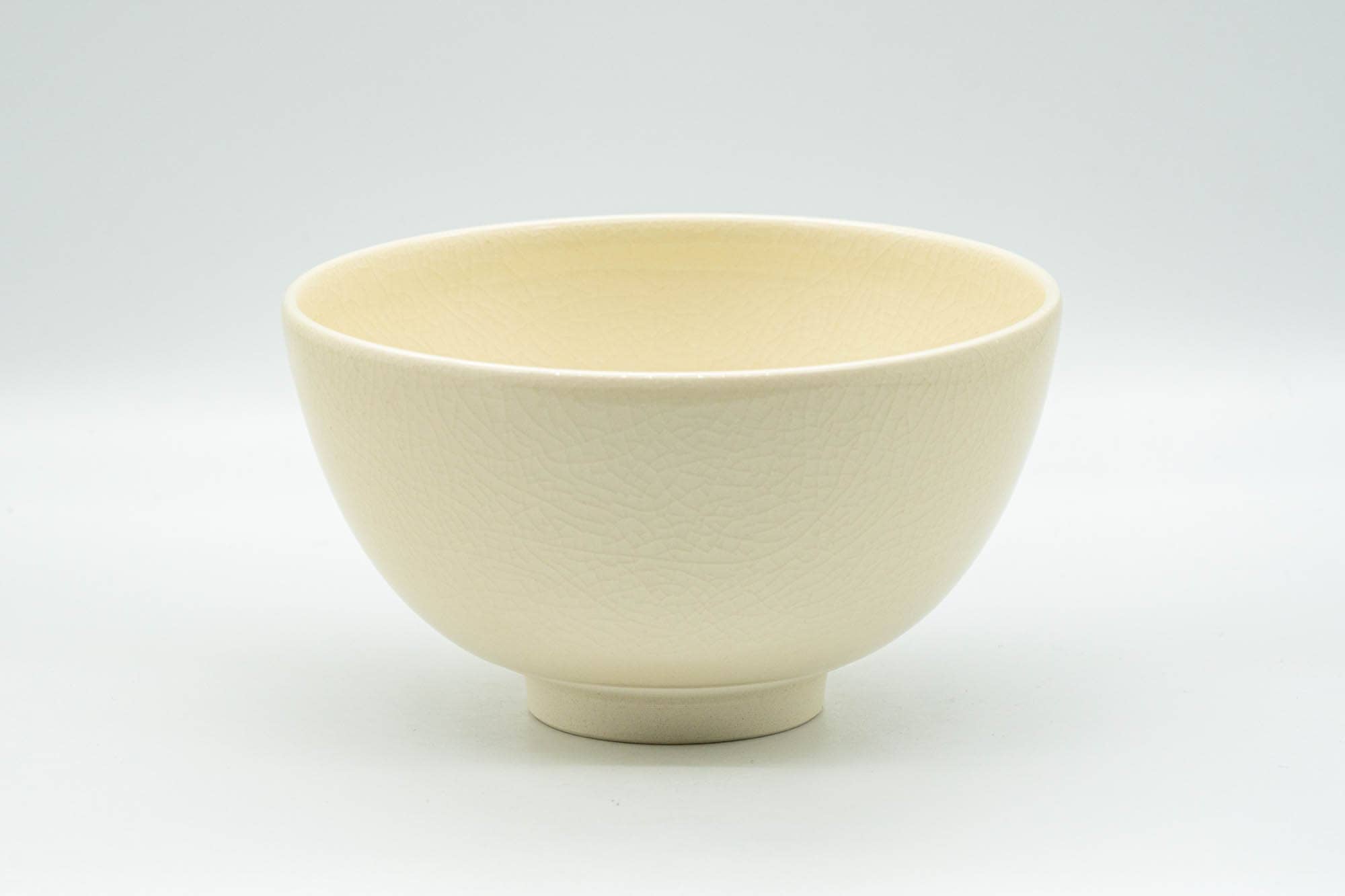 Japanese Matcha Bowl - Classic Beige Kyo-yaki Chawan - 300ml