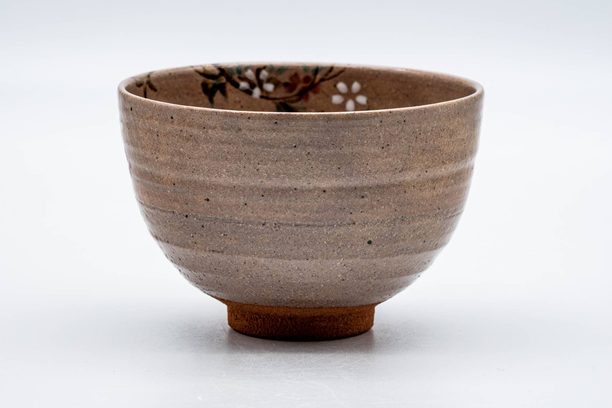 Japanese Matcha Bowl - Cherry Blossoms Sakura Kyo-yaki Chawan - 250ml