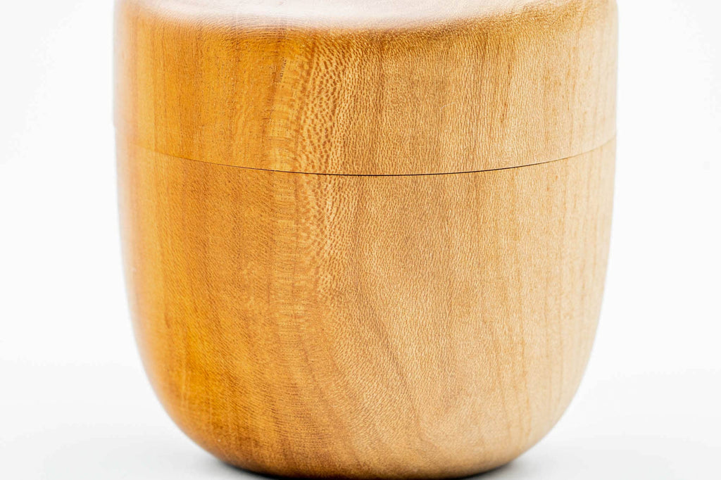 Japanese Natsume - Wooden Matcha Tea Canister - 100ml