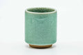 Japanese Teacup - Green Celadon Crazed Glazed Yunomi - 190ml