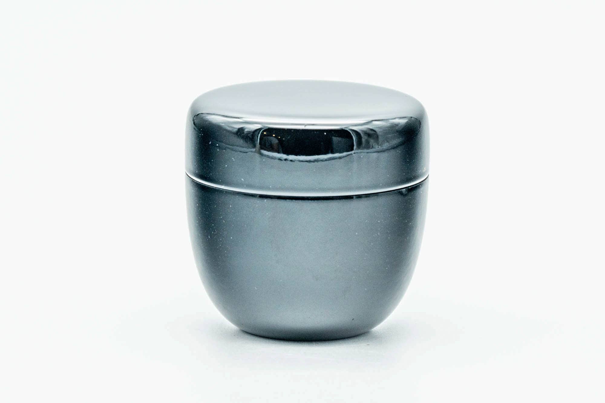 Japanese Natsume - Small Black Lacquer Matcha Tea Caddy - 50ml