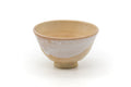 Japanese Matcha Bowl - Beige White Glazed Hagi-yaki Chawan - 400ml