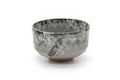 Japanese Matcha Bowl - 竹に雪 Abstract Grey White Speckled Chawan - 450ml