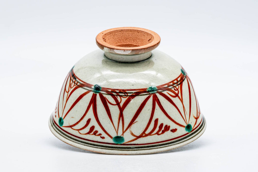 Japanese Matcha Bowl - 堀野証嗣 Horino Shoji - 八幡窯 Hachiman Kiln - Takatsuki Koudai Banko-yaki Chawan - 150ml