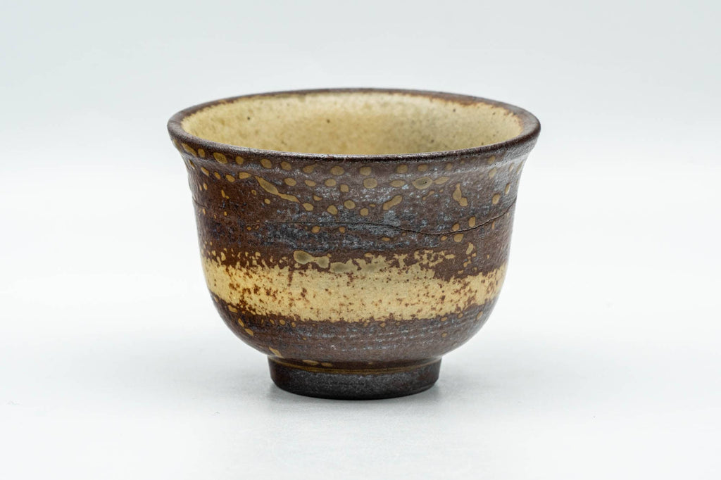 Japanese Teacup - Ash Glazed Shigaraki-yaki Yunomi - 75ml
