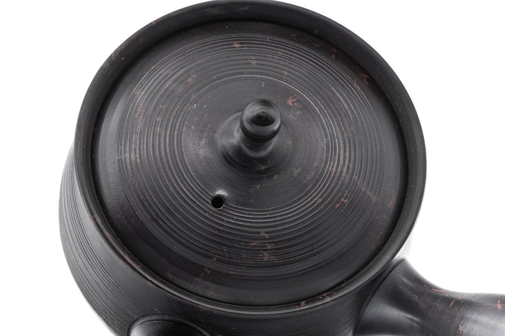 Spiraling Benishibori Tokoname Teapot - 220ml