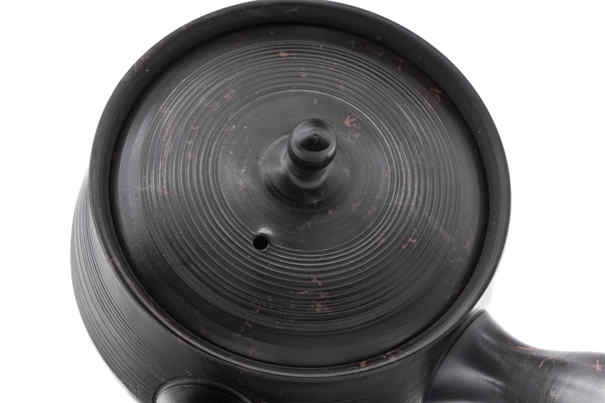 Spiraling Benishibori Tokoname Teapot - 220ml