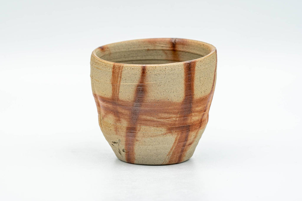 Japanese Teacup - Hidasuki Bizen-yaki Yunomi - 80ml