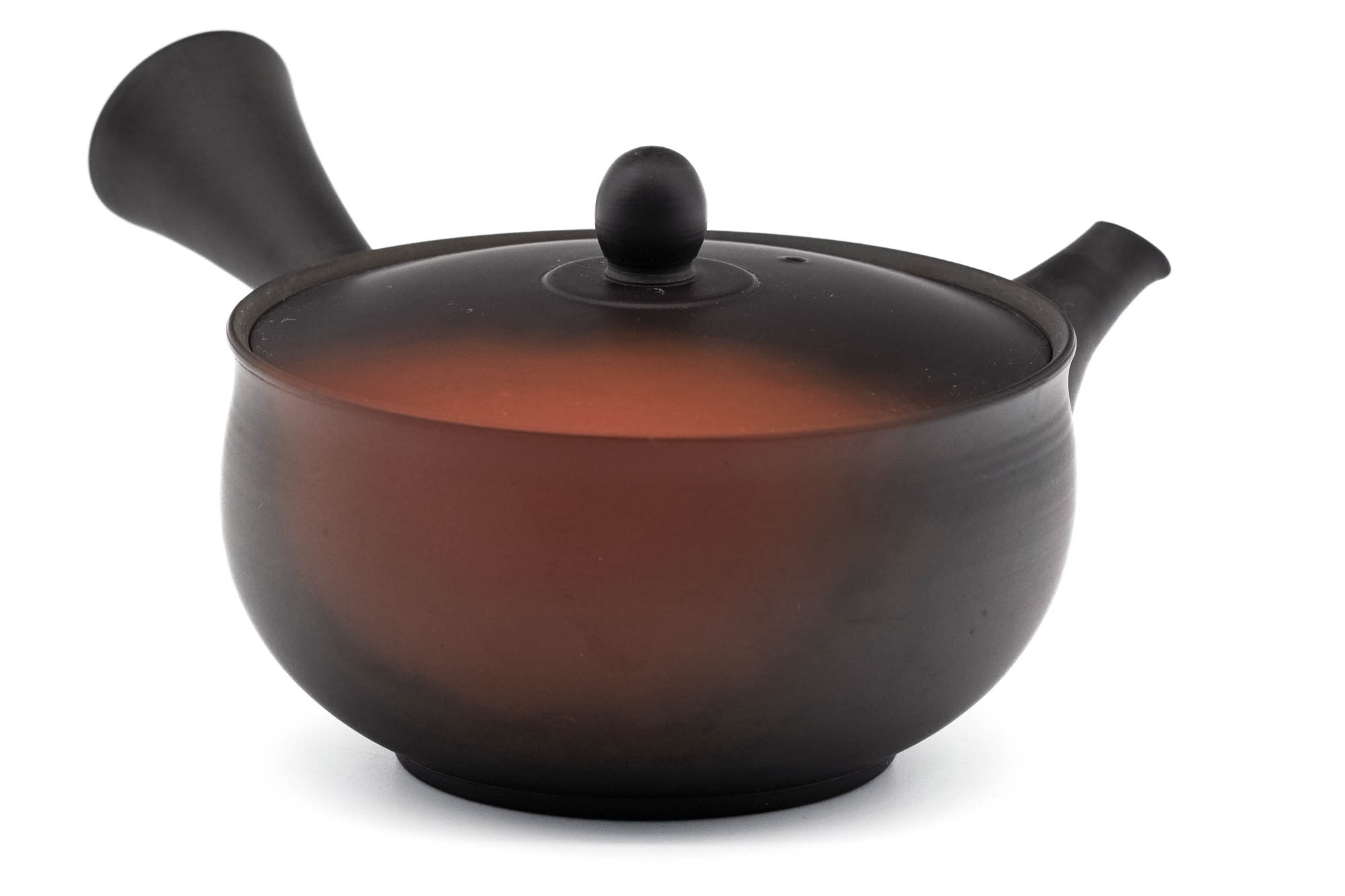 Black Red Yōhen Tokoname Teapot - 250ml