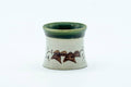 Japanese Futaoki - Green Drip-Glazed Oribe-yaki Lid and Ladle Rest