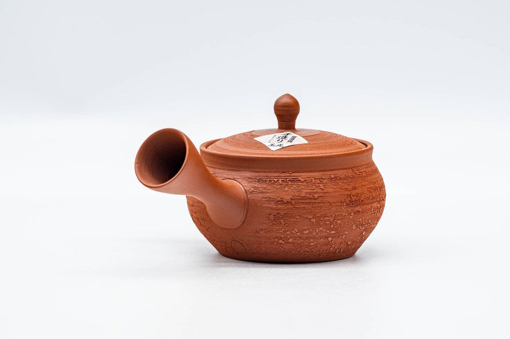 Tiny Pine Bark Tokoname Teapot - 85ml