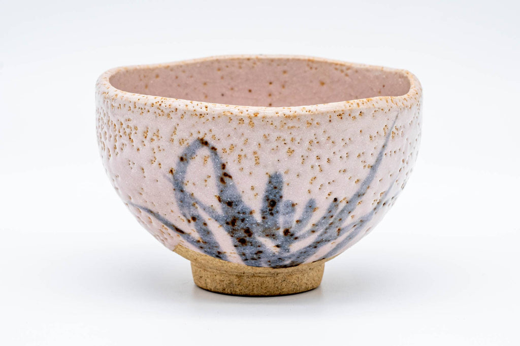 Japanese Matcha Bowl - Pink Shino Mino-yaki Chawan - 475ml