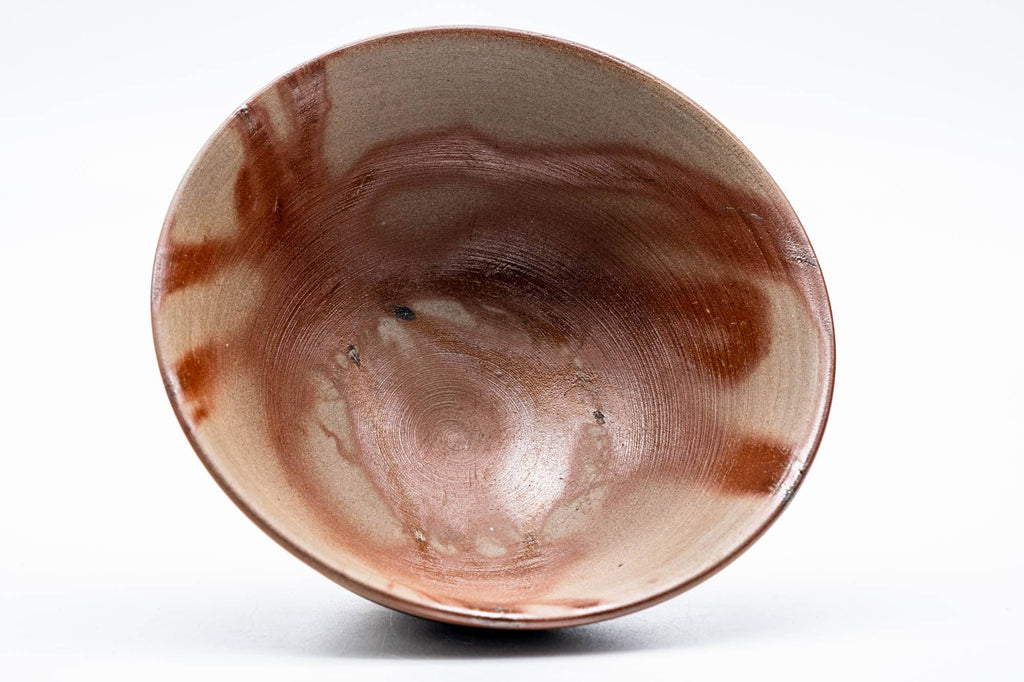Japanese Matcha Bowl - Hidasuki Rice Straw Bizen-yaki Chawan - 150ml