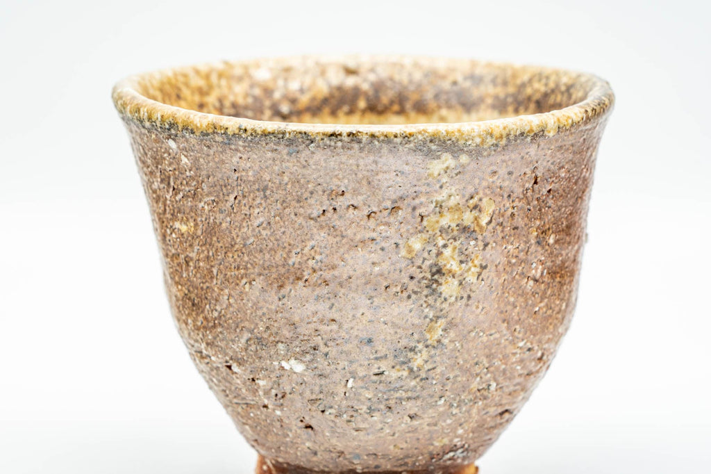 Japanese Teacup - Earthy Textured Wabi-Sabi Yunomi - 85ml