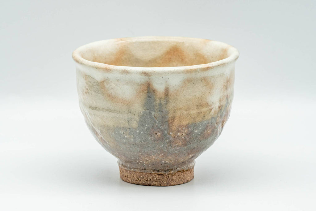 Japanese Teacup - Beige Earthy Gohonte Hagi-yaki Yunomi - 150ml