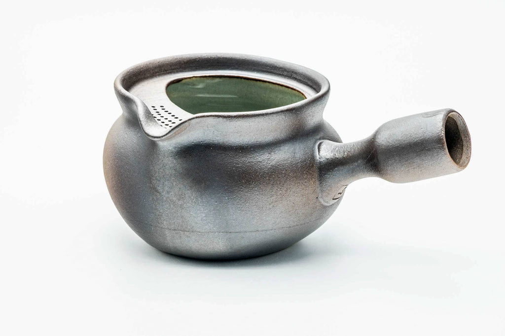 Japanese Kyusu - Black Gradient Yohen Lidless Teapot - 420ml
