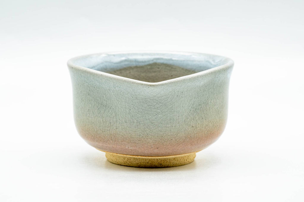 Japanese Katakuchi - 天鵬山 Tsubaki Kiln - Beige White Glazed Hagi-yaki Water Cooler - 140ml