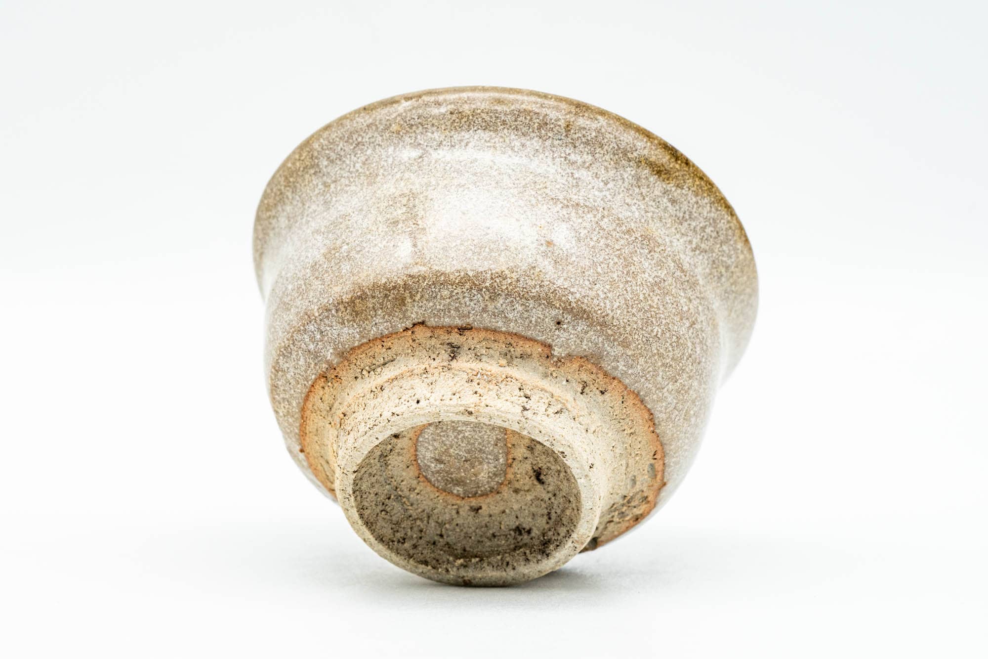 Japanese Teacup - Small Beige Glazed Guinomi - 40ml