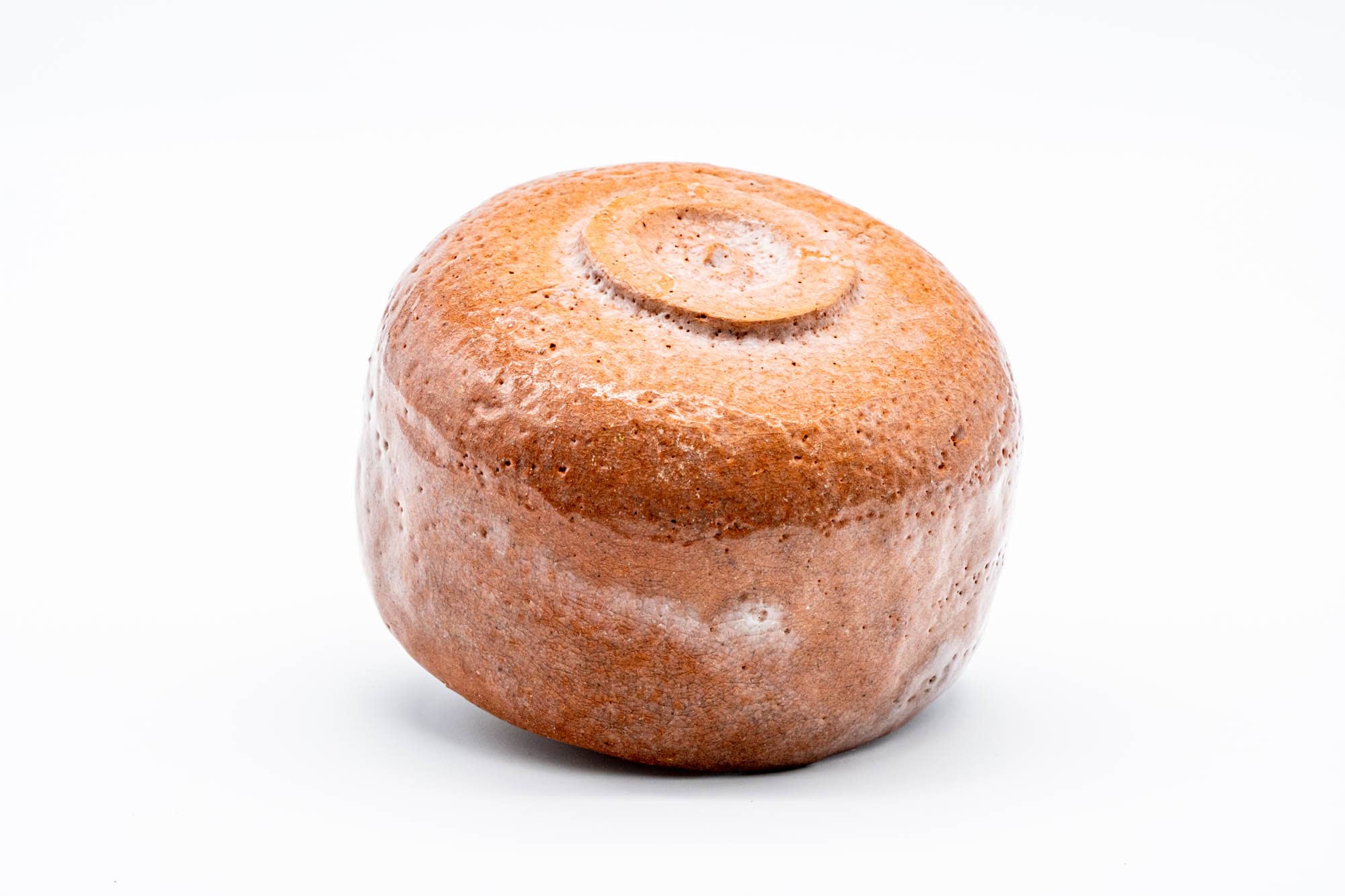 Vintage Aka-raku Round Chawan