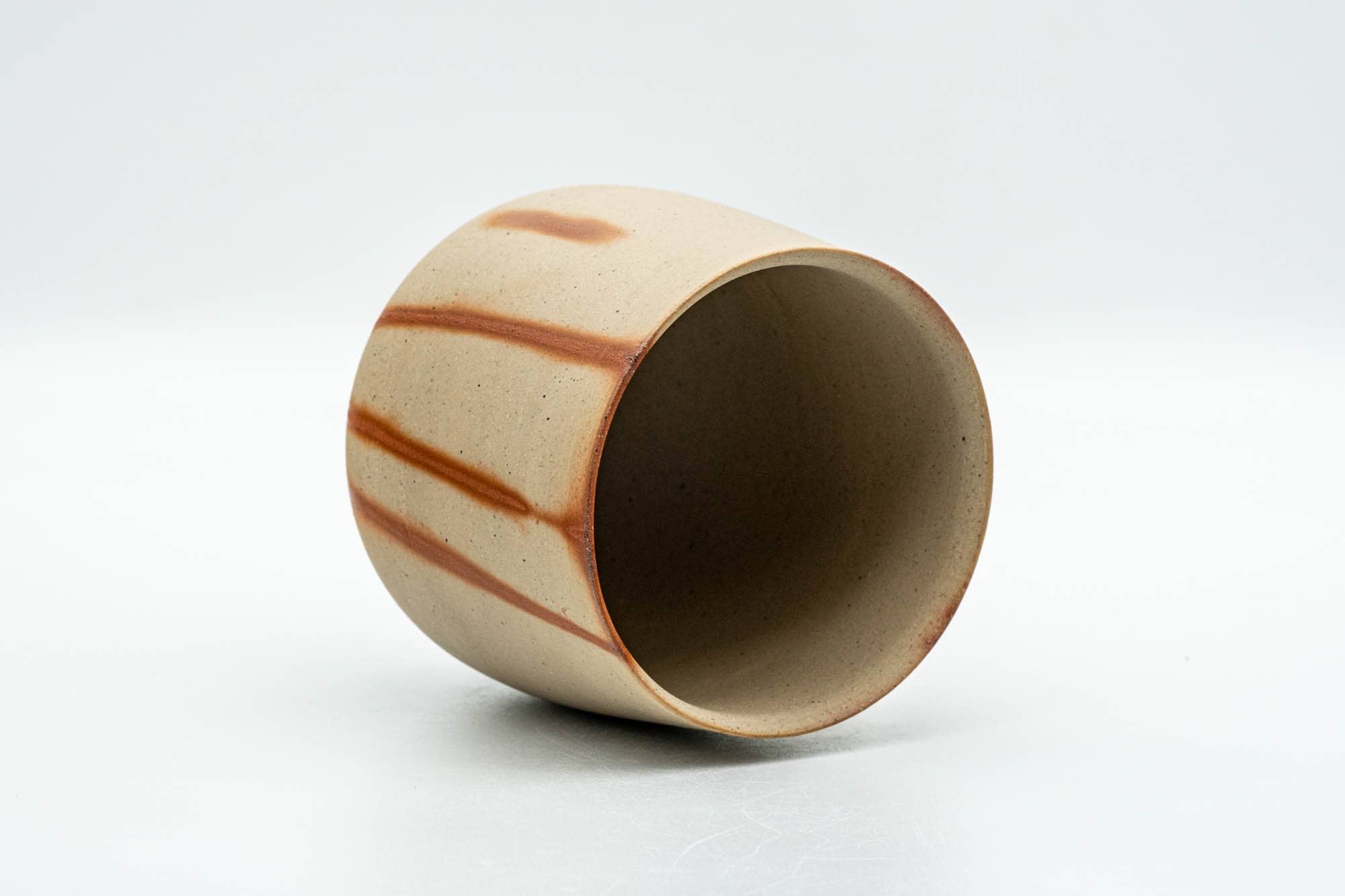 Japanese Teacup - Large Hidasuki Straw Fired Bizen-yaki Yunomi - 250ml