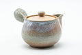 Japanese Kyusu - 天鵬山 Tsubaki Kiln - Beige Weathered Hagi-yaki Ceramic Filter Teapot - 300ml