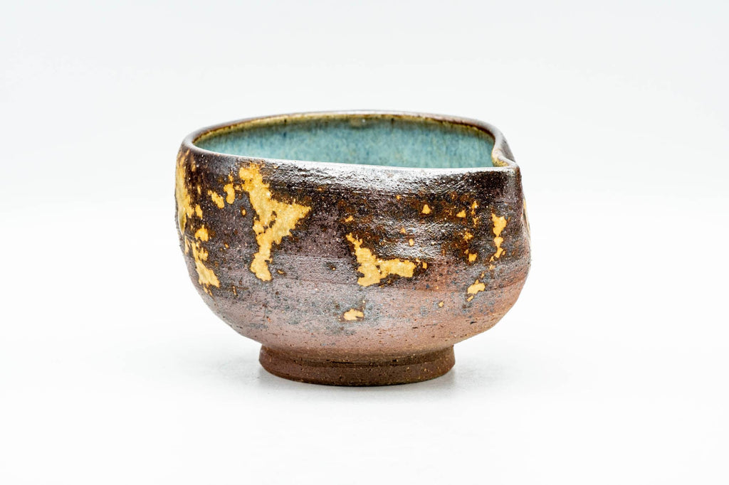 Japanese Katakuchi - Textured Blue Inner-Glazed Water Cooler - 175ml