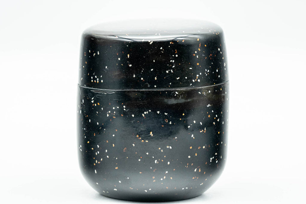 Japanese Natsume - Heavy Speckled Stone Matcha Tea Caddy - 50ml