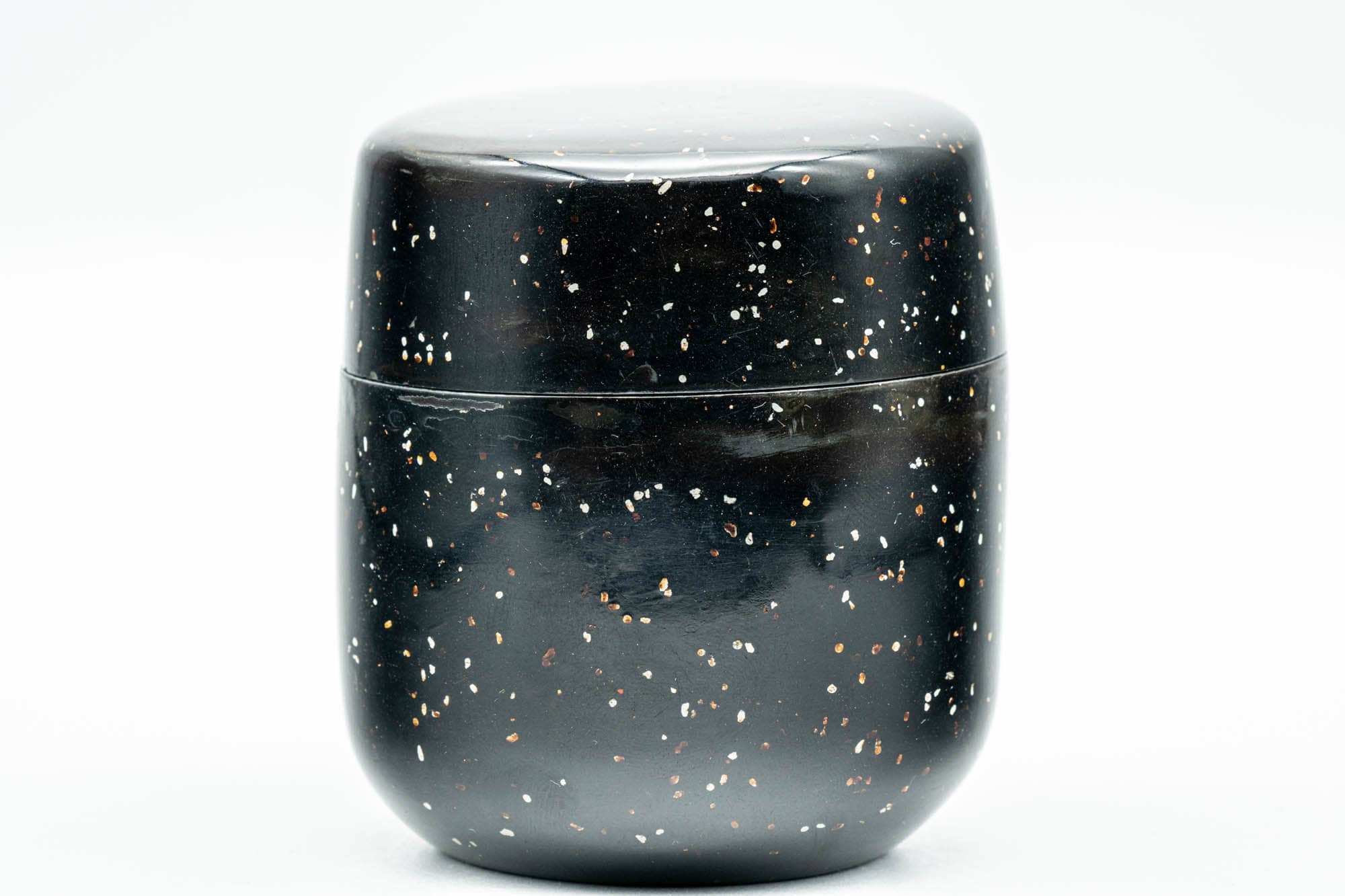 Japanese Natsume - Heavy Speckled Stone Matcha Tea Caddy - 50ml