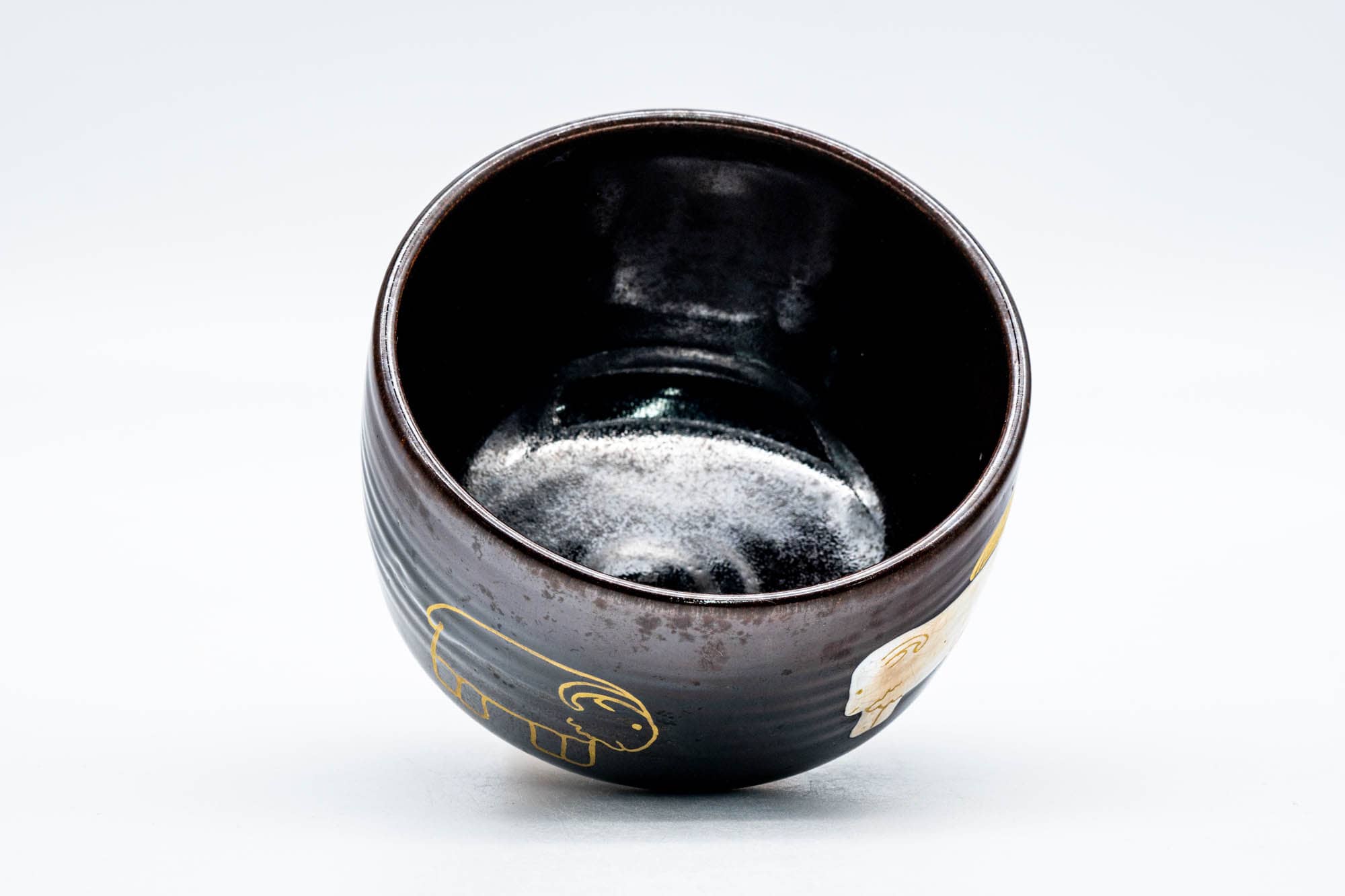 Japanese Matcha Bowl - 岩崎新定 Shinsada Iwasaki - Year of the Goat Zeze-yaki Chawan - 250ml