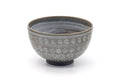 Japanese Matcha Bowl - Grey White Mishima Chawan - 400ml