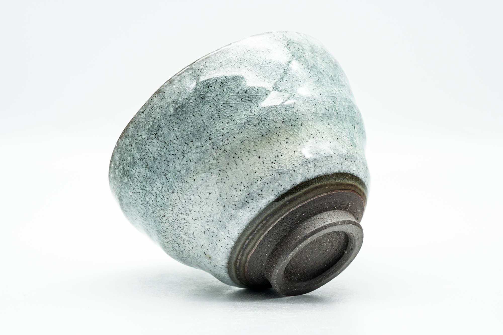 Japanese Matcha Bowl - Sky Blue Crazed Glazed Ido-gata Chawan - 300ml