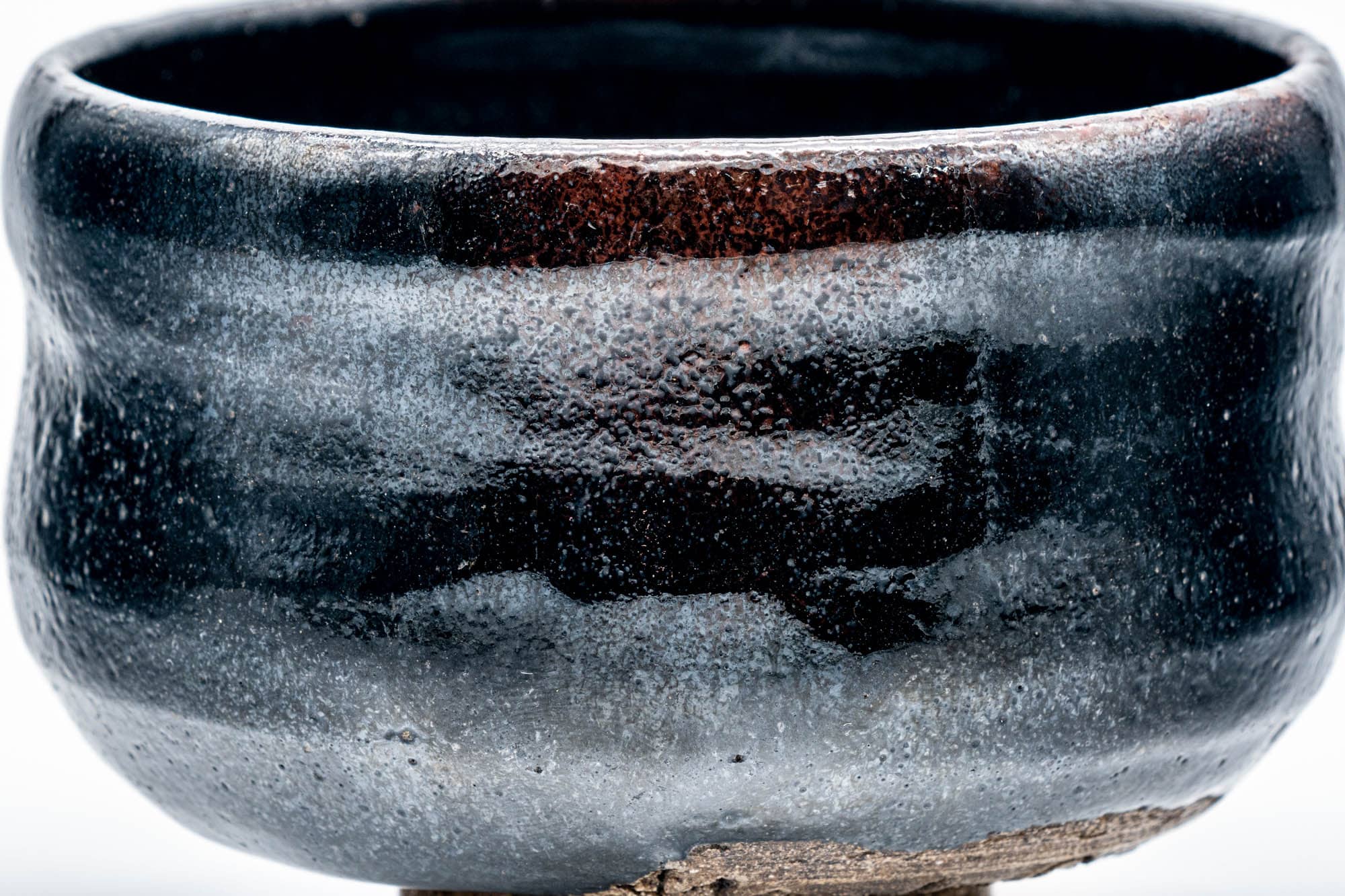 Jet Black Dojimaru-gata Chawan