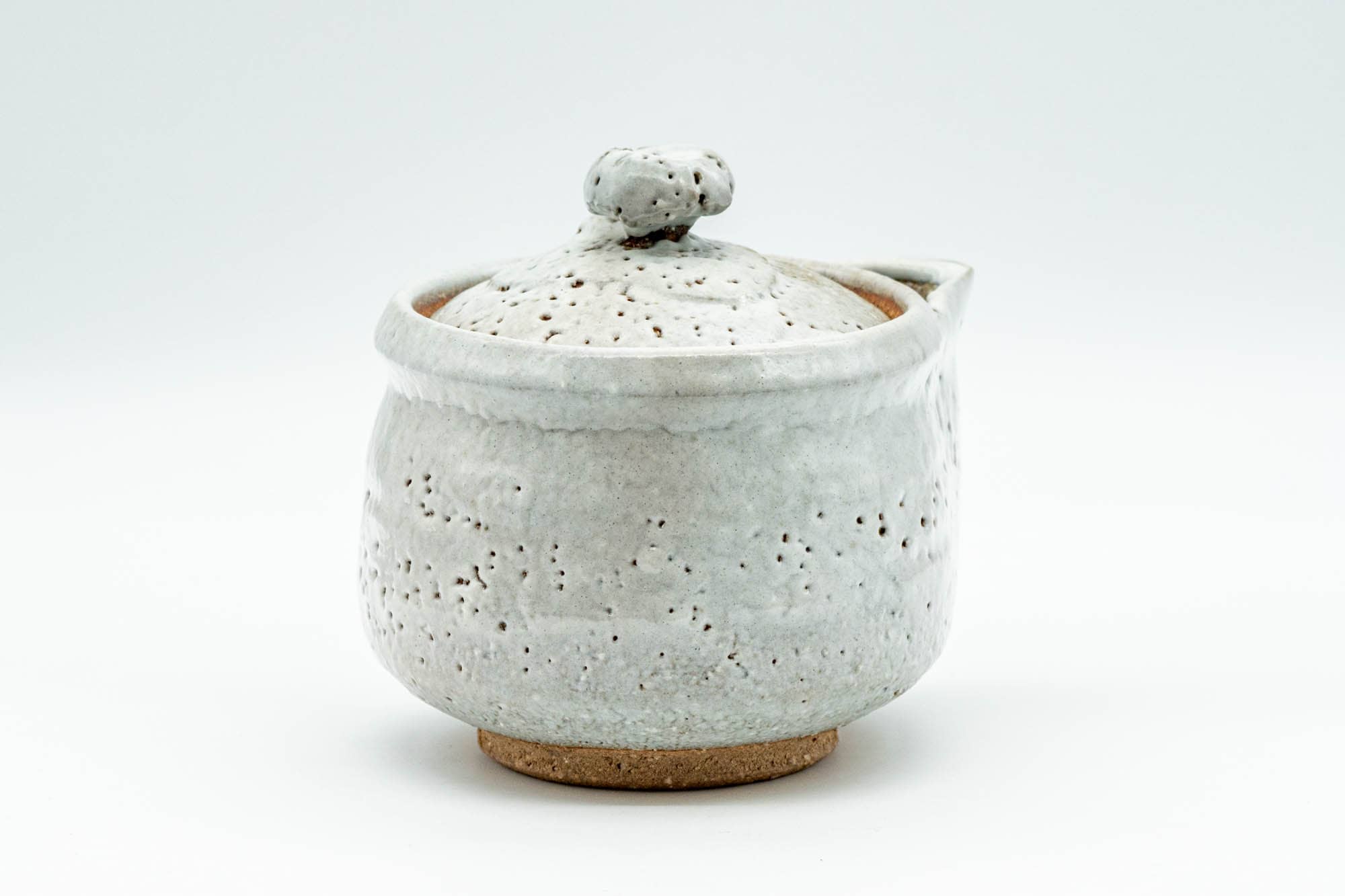 Japanese Houhin - White Shiro Glazed Hagi-yaki Do-ake Teapot - 200ml