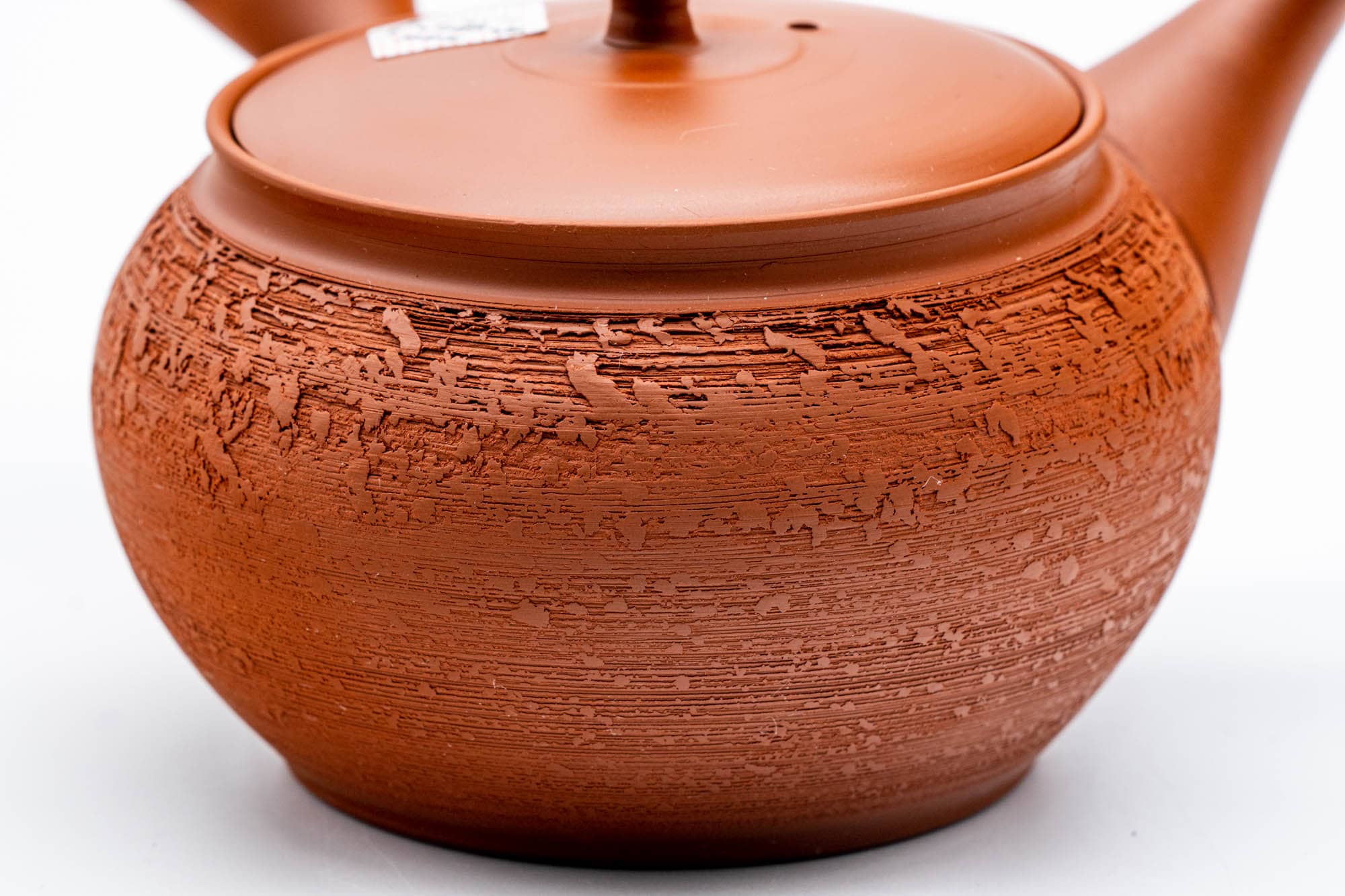 Pine Bark Textured Shudei Tokoname Teapot - 250ml