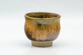 Japanese Teacup - Brown Hare's Fur Drip-Glazed Guinomi - 35ml