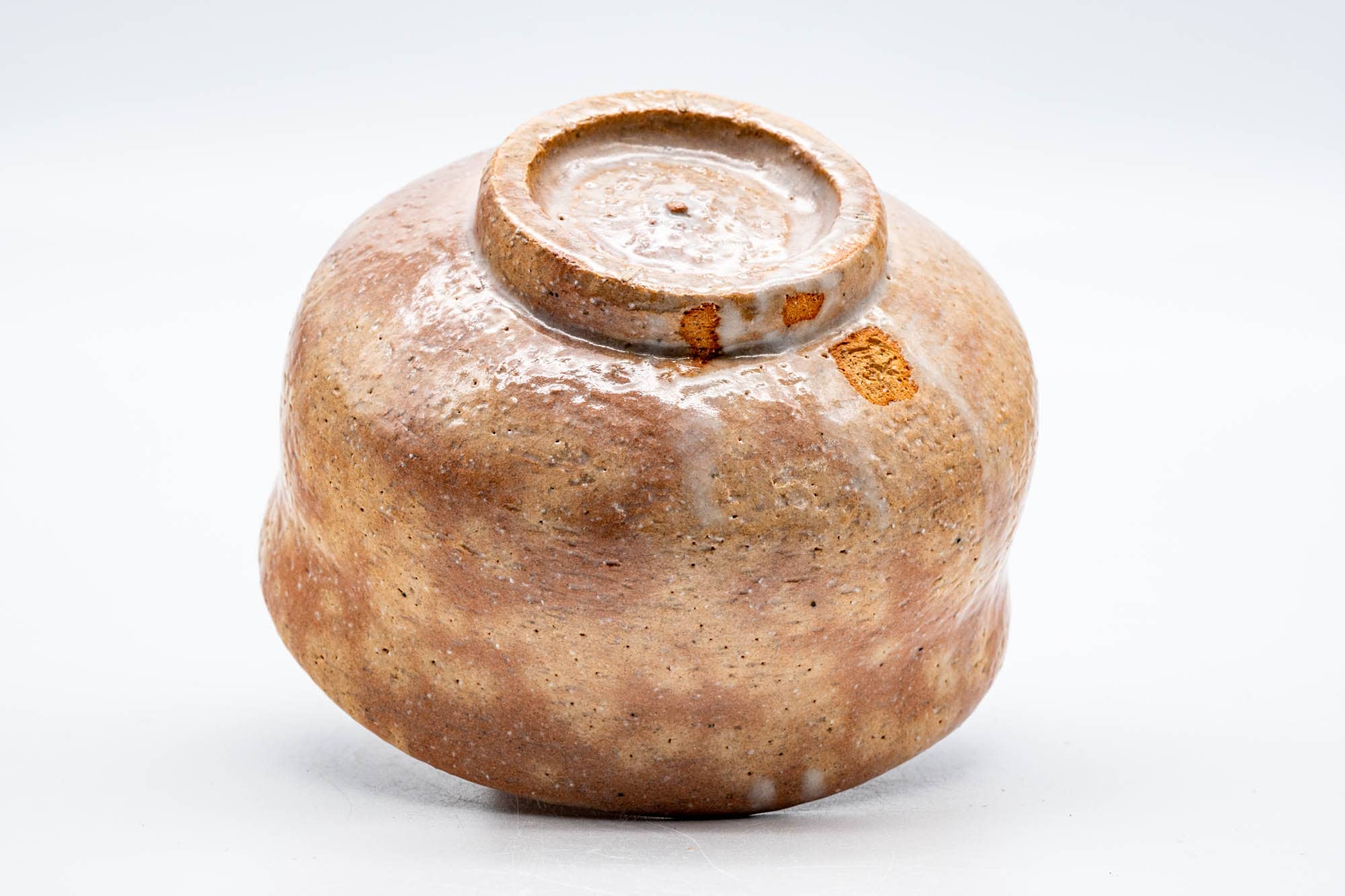 Beige Pink Gohonte Hagi Chawan