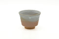 Japanese Teacup - Beige White Glazed Asagao Hagi Yunomi - 110ml