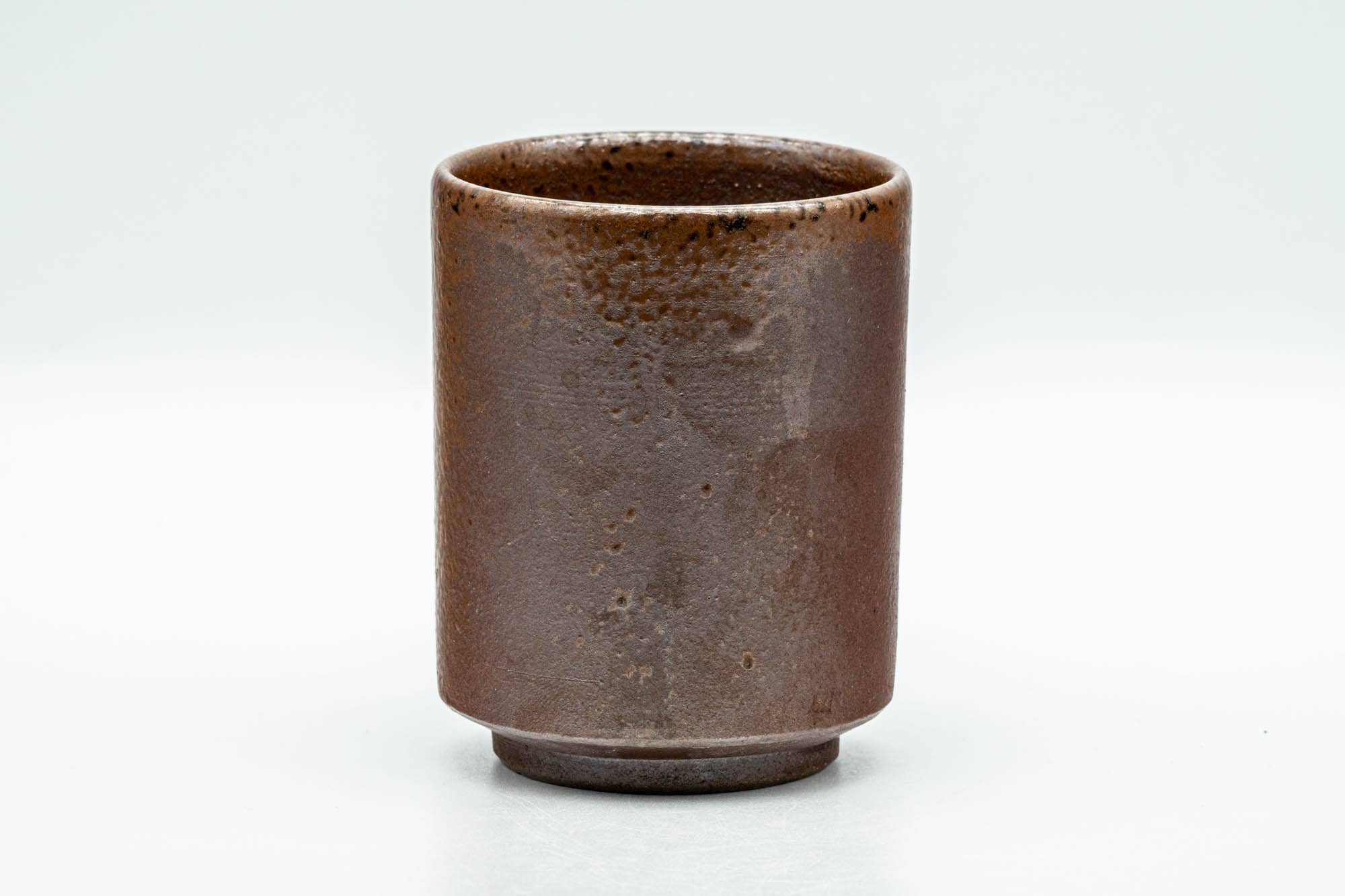Japanese Teacup - Ash Green Drip-Glazed Shigaraki-yaki Yunomi - 160ml