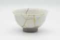 Japanese Matcha Bowl - 有作作 Kintsugi Katade Kōrai Chawan - 400ml