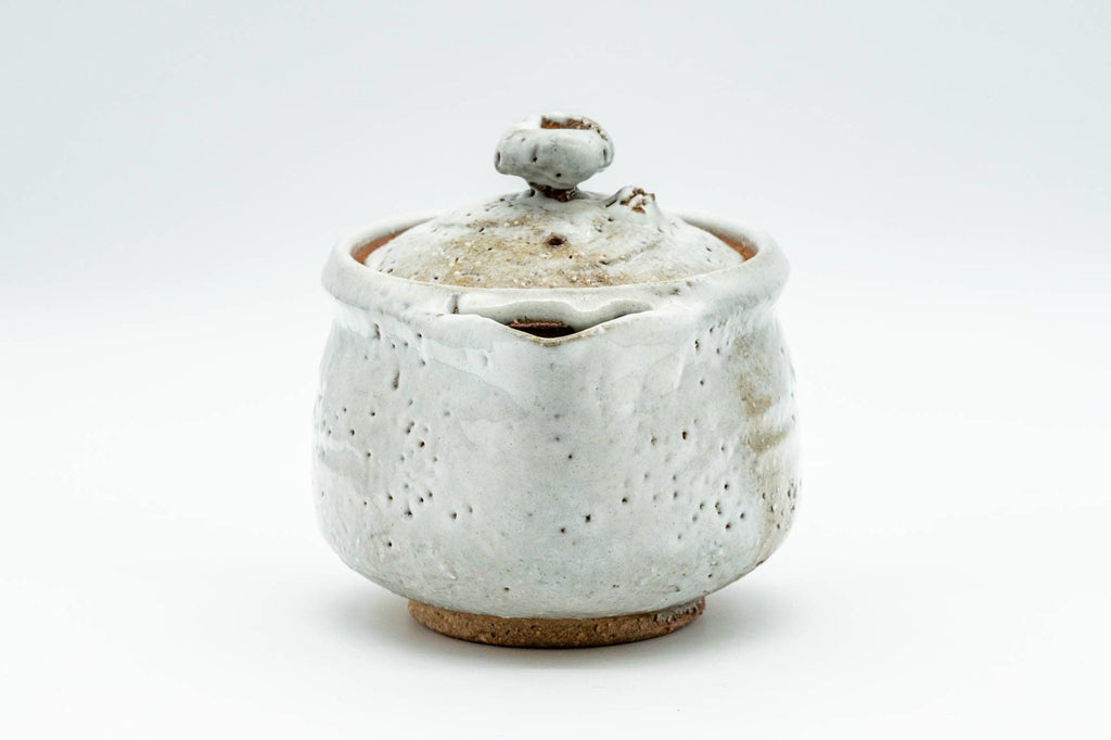 Japanese Houhin - White Shiro Glazed Hagi-yaki Do-ake Teapot - 200ml
