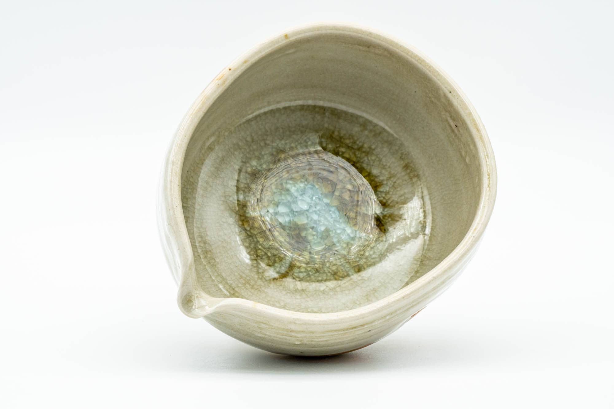 Japanese Katakuchi - Sage Crazed Cerulean Interior Yuzamashi Water Cooler - 150ml