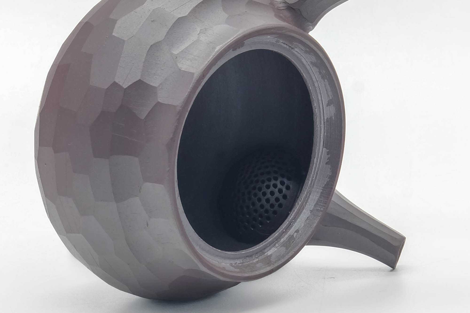 Japanese Kyusu - Faceted Banko-yaki Teapot - 185ml