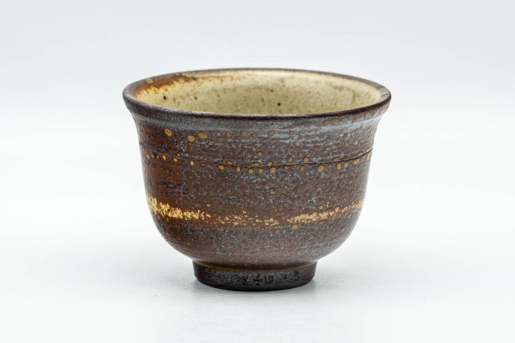 Japanese Teacup - Ash Glazed Shigaraki-yaki Yunomi - 75ml