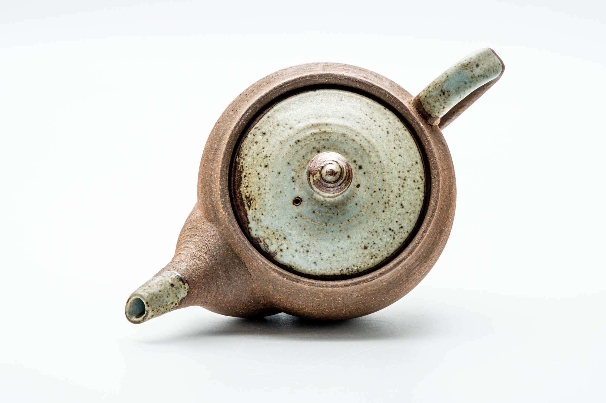 Japanese Kyusu - Textured Ushirode Ceramic Filter Teapot - 450ml